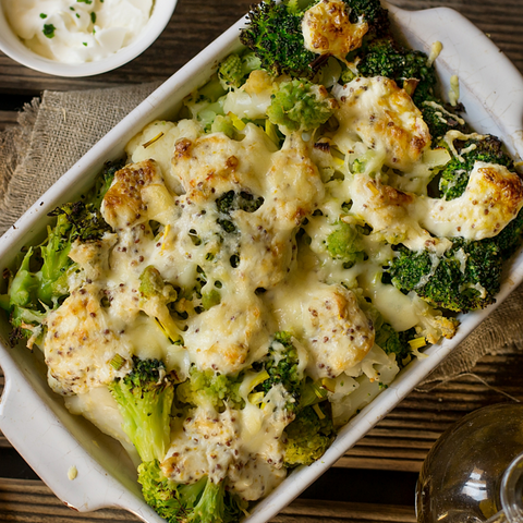 RECETA: VERDURITAS CON BECHAMEL DE CREMA DE SETAS