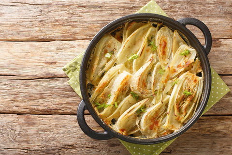 GRATINADO DE HINOJO