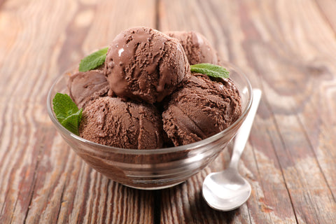 HELADO DE CHOCOLATE Y PLÁTANO