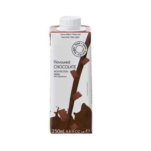 Batido proteico UHT DietFlash sabor chocolate, bajo en calorías e hidratos, ideal para dieta keto y pérdida de peso desde la Fase 1