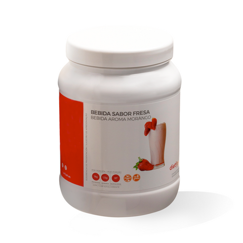 Bebida de fresa Low Cost, productos Dietflash Medical