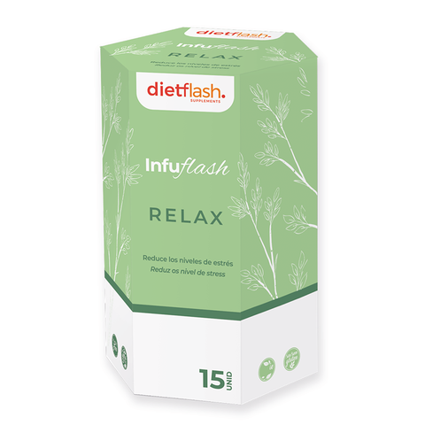 Relax Tea DietFlash – Infusión natural sin cafeína para reducir el estrés