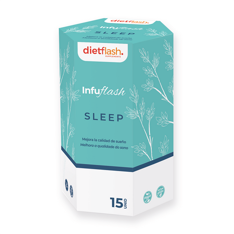 Sleep Tea DietFlash – Infusión para dormir mejor con valeriana y pasiflora