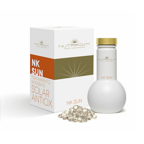 NK Sun Solar Antiox DietFlash – Complemento antioxidante para protección solar y bronceado