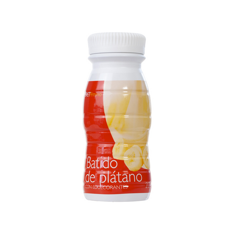 Batido de plátano DietFlash UHT bajo en calorías y carbohidratos, alto en proteínas, apto desde Fase 1 y perfecto para dieta keto o adelgazamiento
