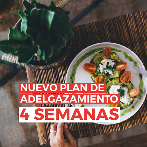 PLAN DE ADELGAZAMIENTO 4 SEMANAS