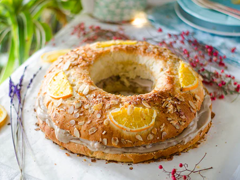 RECETA: ROSCÓN DE REYES MÁS SALUDABLE