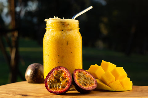 SMOOTHIE DE MANGO Y MARACUYÁ