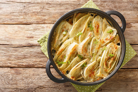 GRATINADO DE HINOJO