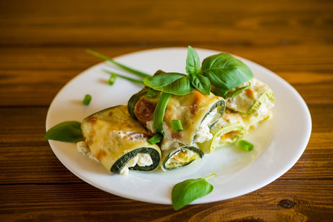 CANELONES DE CALABACÍN