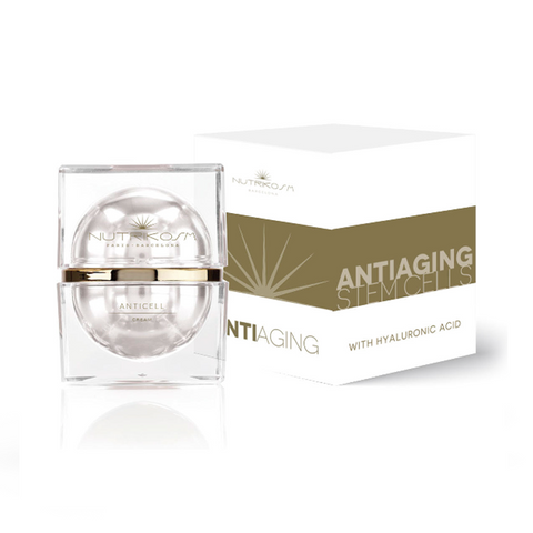 Crema Antiaging con Ácido Hialurónico y filtro solar – Renovación celular y protección UV
