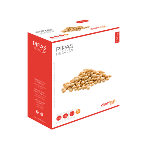 Pipas de soja DietFlash – Snack proteico bajo en carbohidratos ideal desde Fase 4

